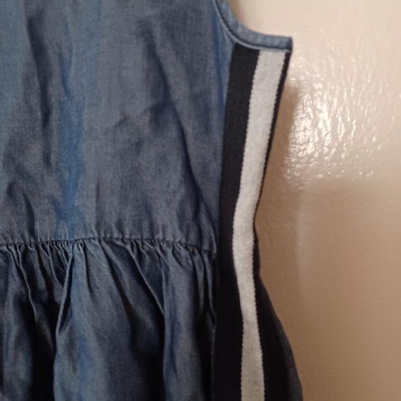 NEW Splendid Indigo Girl's Dress with Cute Detail at side seam- Size 5-6 - Picture 3 of 4